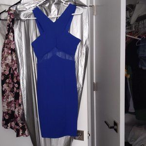 Trixxi Size 0 bodycon Blue dress